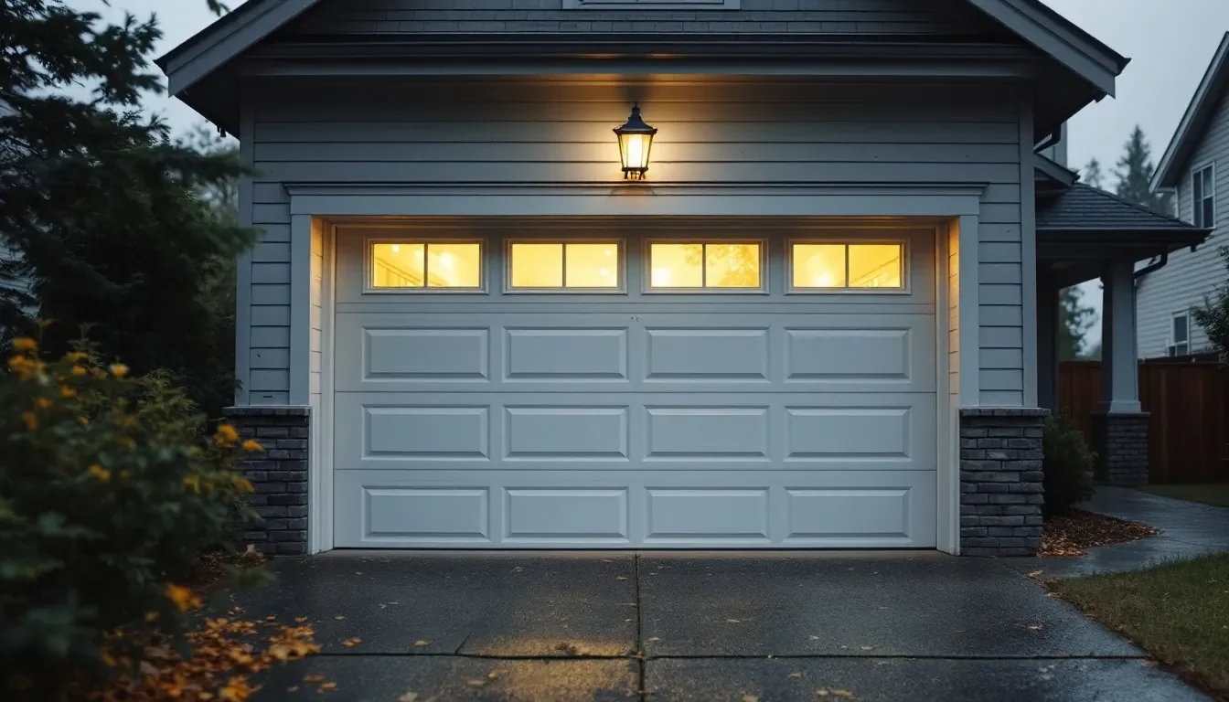 Wood Garage Door Installation in Columbus