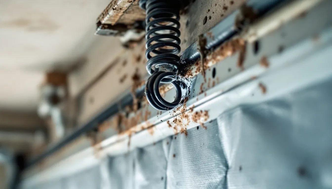 Garage Door Roller Replacement in Columbus