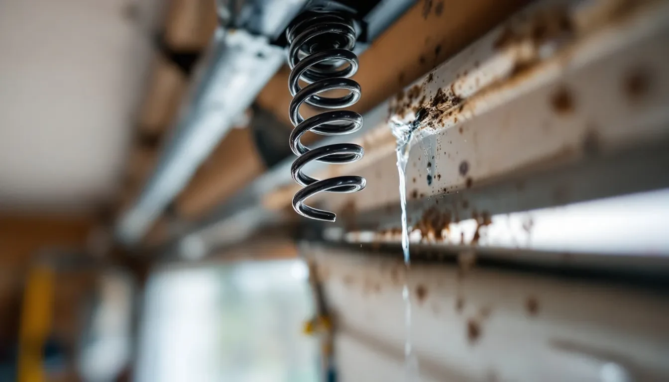 Garage Door Hinge Replacement in Columbus